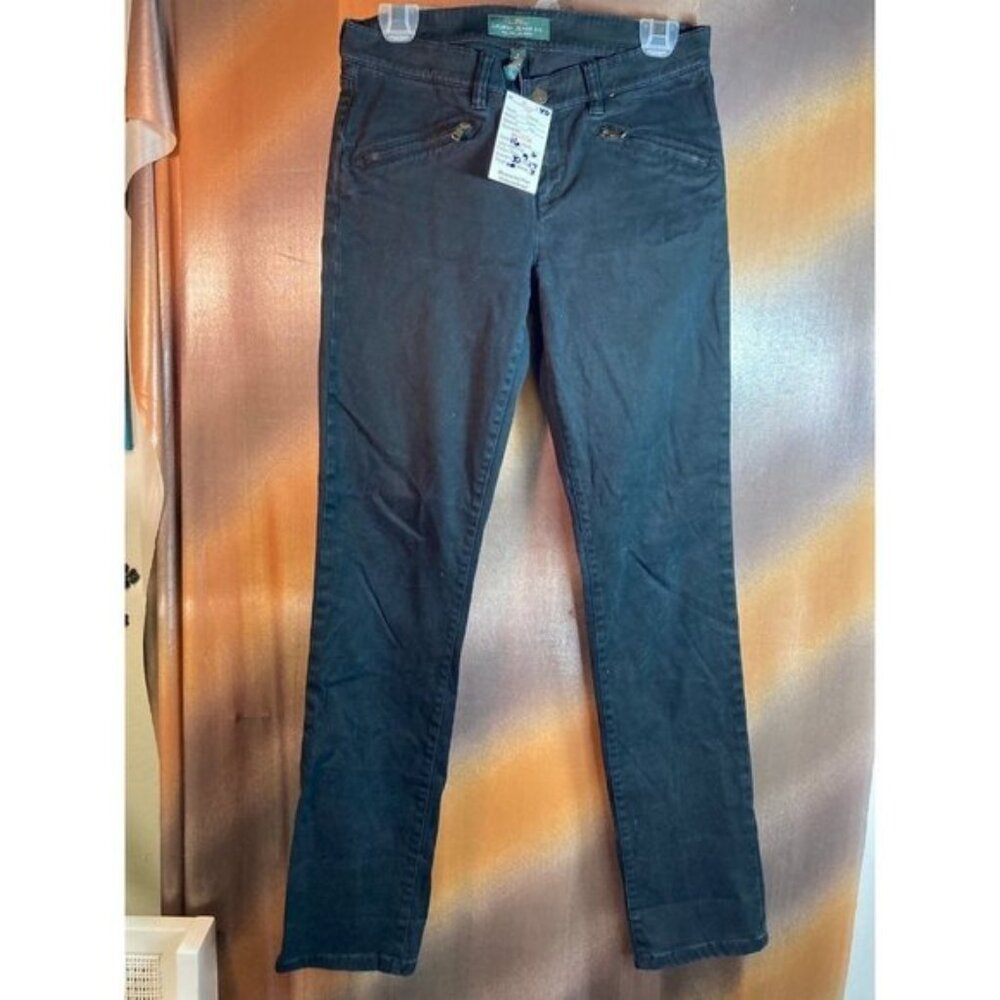 RALPH Lauren Stretchy Straight Leg Denim  Jeans Mid Rise Black Size 4 127